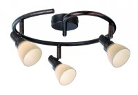Paulmann Spotlight Classico Twister 3x42W G9 Rusty Iron 230V Metall/Glas