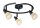 Paulmann Spotlight Classico Twister 3x42W G9 Rusty Iron 230V Metall/Glas