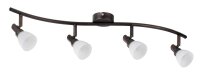 Paulmann Spotlight Classico Stange 4x42W G9 Rusty Iron 230V Metall/Glas
