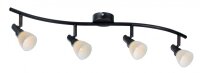 Paulmann Spotlight Classico Stange 4x42W G9 Rusty Iron 230V Metall/Glas