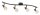 Paulmann Spotlight Classico Stange 4x42W G9 Rusty Iron 230V Metall/Glas