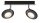 Paulmann Spotlight Orb Balken 2x3W Schwarz Chrom 230V Metall
