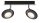 Paulmann Spotlight Orb Balken 2x3W Schwarz Chrom 230V Metall