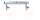 Paulmann Spotlights WolbaLED Balken 2x3W GU10 230V Chrom matt Metall/Glas