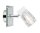 Paulmann WallCeiling Trabani IP44 20W G9 Chrom/Transparent 230V Metall/Glas
