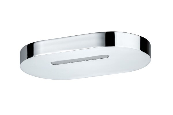 Paulmann WallCeiling Belona IP44 10W LED 120x200mm Chrom Satin 230V Alu Acryl