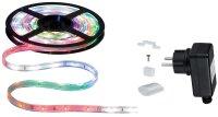 Paulmann Function WaterLED Stripe Set 5m IP64/IP67 MC 10,5W 230/12V 12VA Weiß Kunststoff