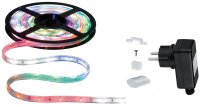 Paulmann Function WaterLED Stripe Set 5m IP64/IP67 MC 10,5W 230/12V 12VA Weiß Kunststoff