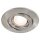 Paulmann Quality Einbauleuchten Set schwenkbar LED 3x3,5W 230V GU10 51mm Eisen gebürstet/Stahlblech