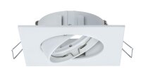 3er Spot-Set  Paulmann Premium Einbauleuchten Quadro...