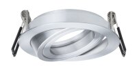 Paulmann 2Easy Premium Einbauleuchten 3er Spot-Set schwenkbar 51mm Alu gedreht