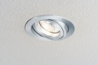 Paulmann 2Easy Premium Einbauleuchten 3er Spot-Set schwenkbar 51mm Alu gedreht