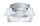 3er Set  Paulmann Premium Einbauleuchten Glas Quadro starr 51mm Klar/Glas