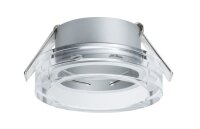 Paulmann 2Easy Premium Einbauleuchten 3er Spot-Set Cristal starr 51mm Klar/Glas