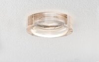 Paulmann 2Easy Premium Einbauleuchten 3er Spot-Set Cristal starr 51mm Klar/Glas