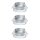 Paulmann 2Easy Premium Einbauleuchten 3er Spot-Set Cristal starr 51mm Klar/Glas