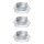 Paulmann 2Easy Premium Einbauleuchten 3er Spot-Set Cristal starr 51mm Klar/Glas