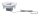 Paulmann Premium Einbauleuchten Snowy schwenkbar LED 1x3,6W 350mA 95mm Weiß matt/Alu