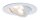 Paulmann Premium Einbauleuchten Snowy schwenkbar LED 1x3,6W 350mA 95mm Weiß matt/Alu