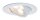 Paulmann Premium Einbauleuchten Snowy schwenkbar LED 1x3,6W 350mA 95mm Weiß matt/Alu