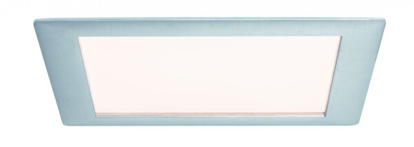 Paulmann Premium Einbauleuchten Set Panel eckig LED 1x15W 2700K 15VA 230V/350mA 210mm Alu gebürstet/Alu