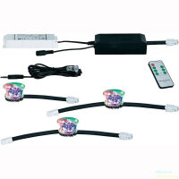 Paulmann Premium Einbauleuchten Set RGB Wellness LED mit...