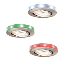 Paulmann Star Einbauleuchten Set schwenkbar mit LED...