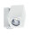 Paulmann Special Aufbauleuchte Set IP44 360° Cube Flame LED 1x7W 230V Weiß matt/Alu