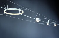 Paulmann AirLED Seilsystem L&E Zuleitung starr 30cm Weiß, Metall