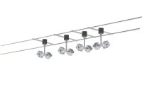 Paulmann Wire System Light&Easy Spot GEO Flex max. 1x3W Chrom matt Metall