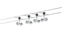 Paulmann Wire System Light&Easy Spot GEO Flex max. 1x3W Chrom matt Metall