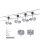 Paulmann Wire System Light&Easy Spot GEO Flex max. 1x3W Chrom matt Metall