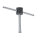 Paulmann Wire System Light&Easy Spot GEO Flex max. 1x3W Chrom matt Metall