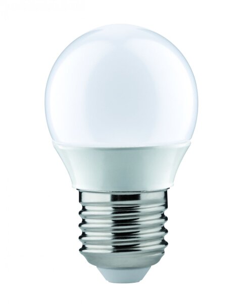 6 x Paulmann LED Leuchtmittel Tropfen 4W E27 230V 2700K