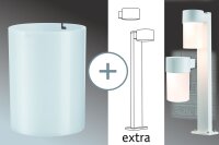 Paulmann Special Glas AmbientLED IP44 Wand Satin Acryl