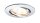 Paulmann Premium Einbauleuchten Set Coin klar rund schwenkbar LED 1x6,8W 2700K 230V 51mm Chrom/Alu Zink