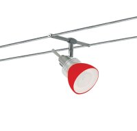 Paulmann Wire Systems DC Spot QuadLED 1x4W Chrom matt 12V DC Kunststoff