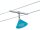 Paulmann Wire Systems DC Spot QuadLED 1x4W Chrom matt 12V DC Kunststoff
