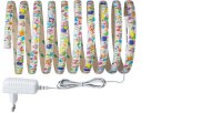 Paulmann Function DECO Stripe Set 3m Party Warmweiß 7,2W 230/12V DC 8,4VA Metall Kunststoff