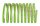 Paulmann Function YourLED Basisset DECO 3m Neon Green WW 7,2W 230/12V 18VA Weiß Kunststoff