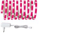 Paulmann Function YourLED Basisset DECO 3m Neon Pink WW 7,2W 230/12V 18VA Weiß Kunststoff