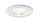 Paulmann Premium Einbauleuchten Set Coin klar rund starr LED 3x6,8W 2700K 230V 51mm Weiß matt/Alu Zink