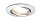 Paulmann Premium Einbauleuchten Set Coin satiniert rund schwenkbar LED 3x6,8W 2700K 230V 51mm Chrom/Alu Zink