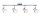 4x 4,6W  LED  Paulmann Deckenlampe Deckenleuchte Silber entspricht 4x 30W Licht