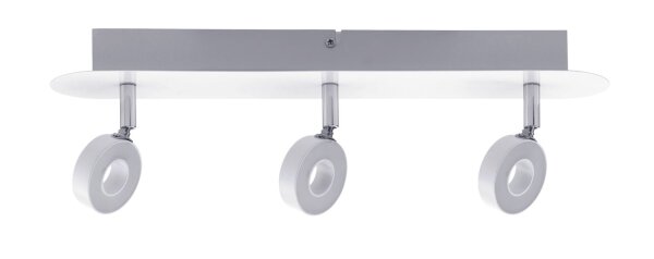Paulmann Spotlight Cycle LED 3x4,3W Weiß/Chrom 230V Metall