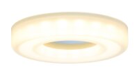Paulmann Premium Einbauleuchten Set Bagel rund LED 3x5,5W 18VA 230V/350mA 110mm Satin/Alu Acryl/Alu