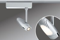 Paulmann URail Schienensystem LED Spot Flood 1x10W Chrom matt/Chrom 230V Metall