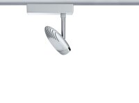 Paulmann URail Schienensystem LED Spot Flood 1x10W Chrom matt/Chrom 230V Metall