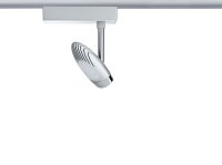 Paulmann URail Schienensystem LED Spot Flood 1x10W Chrom matt/Chrom 230V Metall