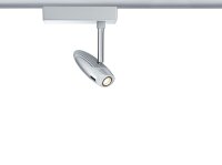 Paulmann URail Schienensystem LED Spot Flood 1x10W Chrom matt/Chrom 230V Metall